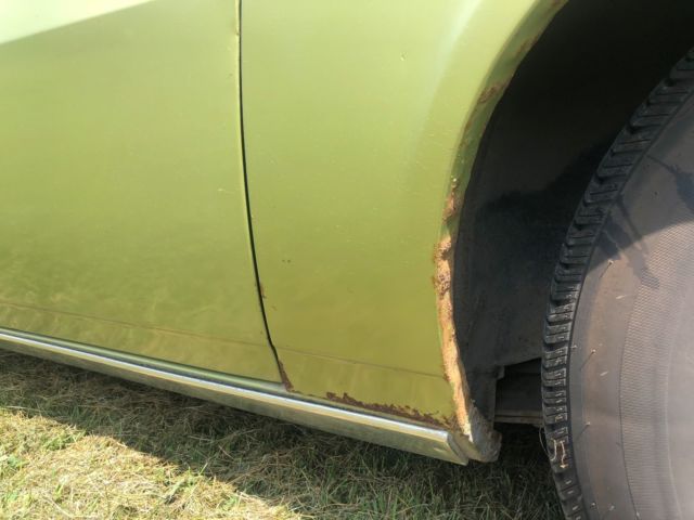 1971 Green Chevrolet Camaro Coupe