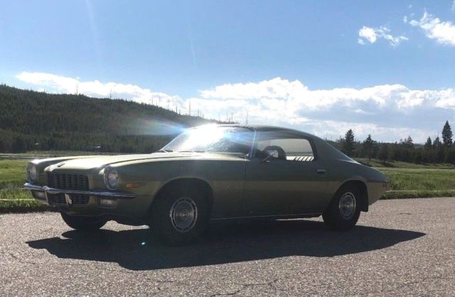 1971 Green Chevrolet Camaro Coupe