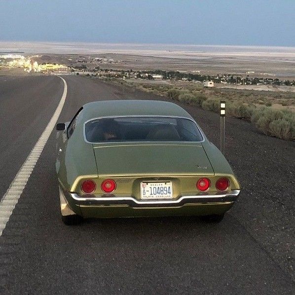 1971 Green Chevrolet Camaro Coupe