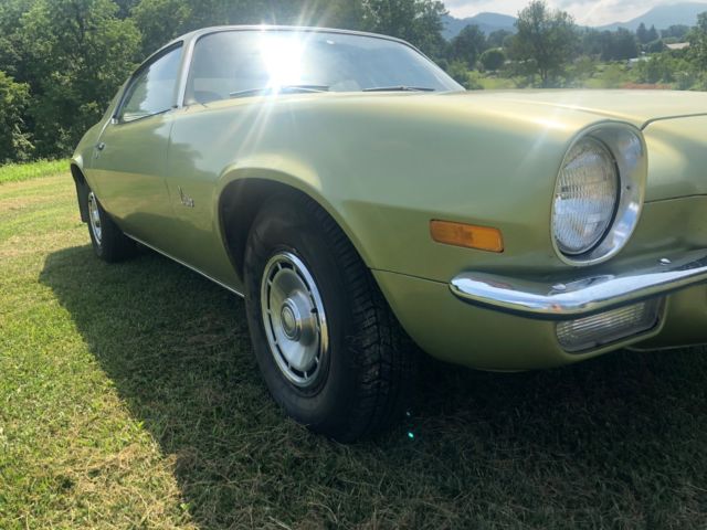 1971 Green Chevrolet Camaro Coupe