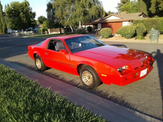 1983 Red Chevrolet Camaro Coupe