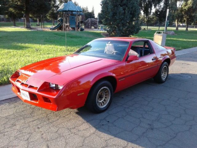 1983 Red Chevrolet Camaro Coupe