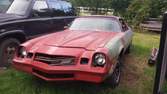 1980 Red Chevrolet Camaro Chevrolet