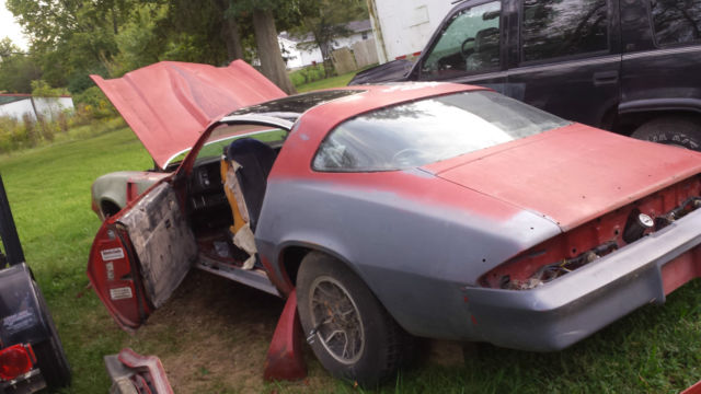 1980 Red Chevrolet Camaro Chevrolet