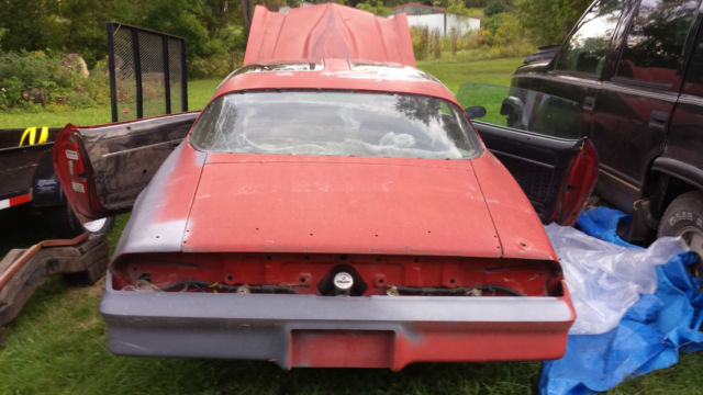 1980 Red Chevrolet Camaro Chevrolet