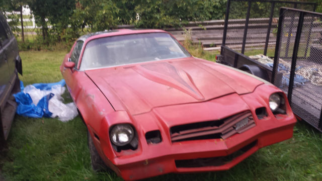 1980 Red Chevrolet Camaro Chevrolet