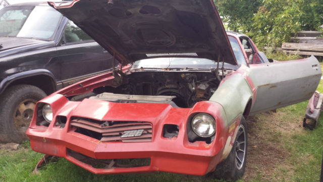 1980 Red Chevrolet Camaro Chevrolet