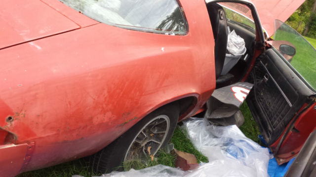 1980 Red Chevrolet Camaro Chevrolet