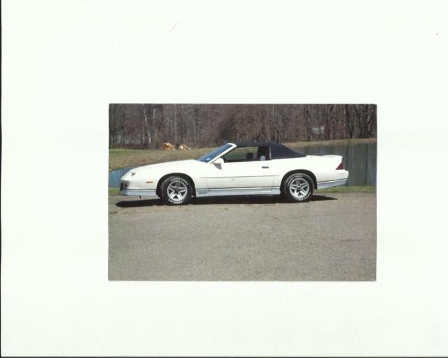 1988 White Chevrolet Camaro Convertible