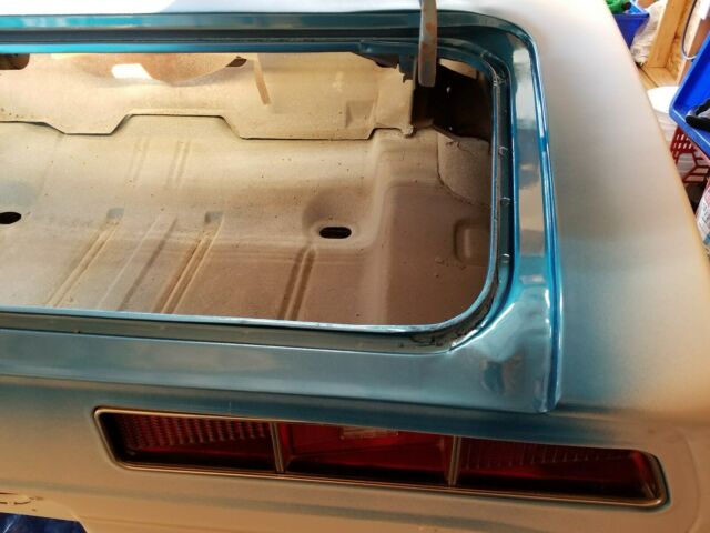 1969 Blue Chevrolet Camaro Convertible