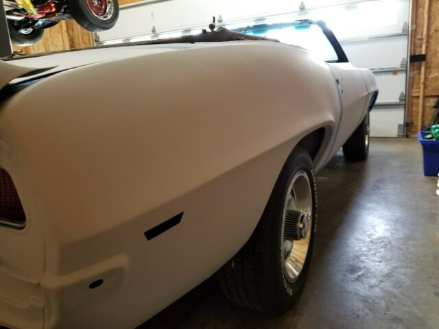 1969 Blue Chevrolet Camaro Convertible