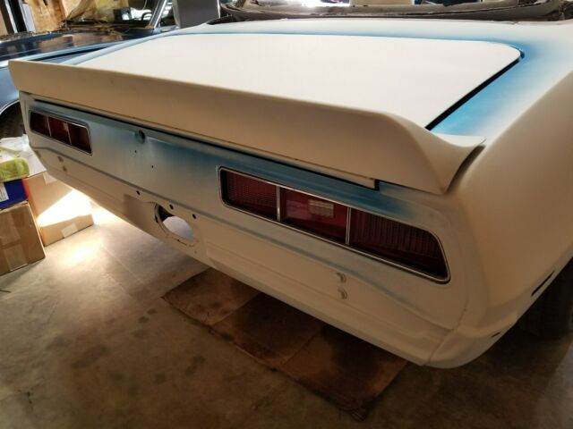 1969 Blue Chevrolet Camaro Convertible