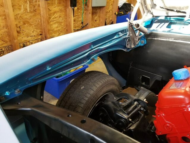 1969 Blue Chevrolet Camaro Convertible