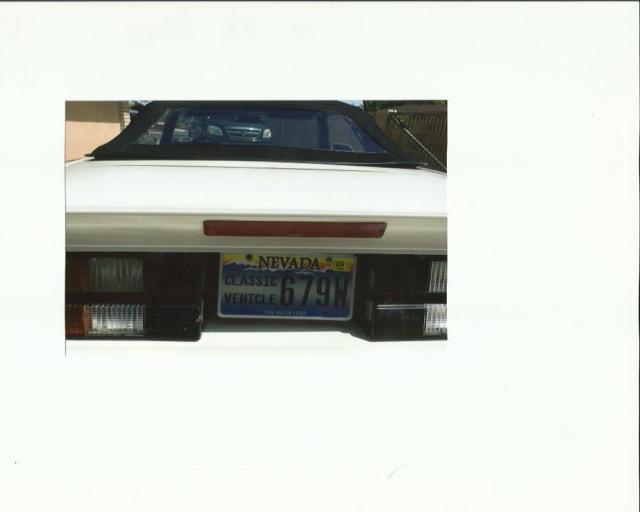 1988 White Chevrolet Camaro Convertible
