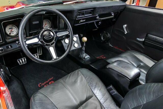 1969 Red Chevrolet Camaro Convertible