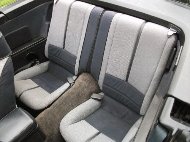 1988 Black Chevrolet Camaro Convertible