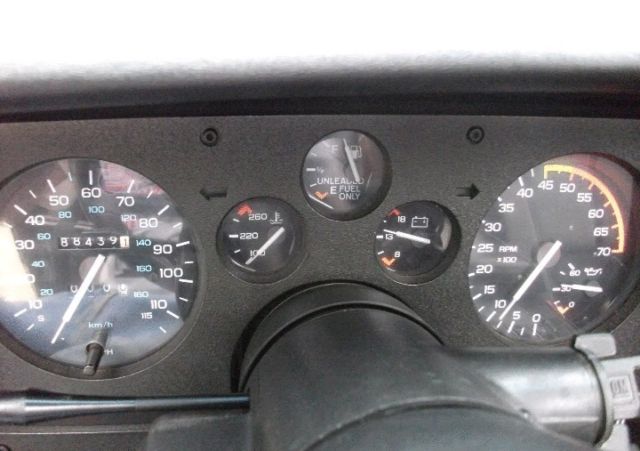 1988 Black Chevrolet Camaro Convertible