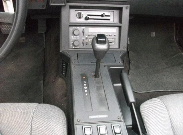 1988 Black Chevrolet Camaro Convertible