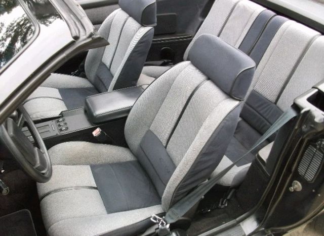 1988 Black Chevrolet Camaro Convertible