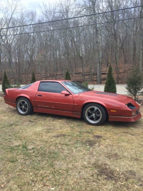 1988 Orange Chevrolet Camaro Coupe