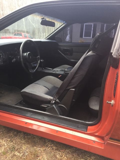 1988 Orange Chevrolet Camaro Coupe