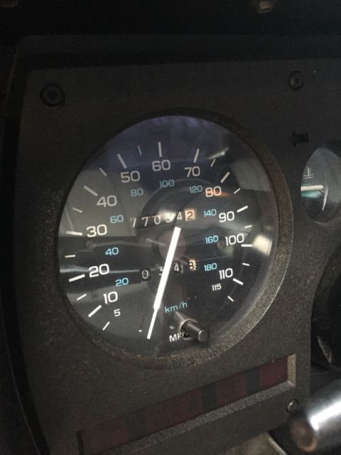 1988 Orange Chevrolet Camaro Coupe