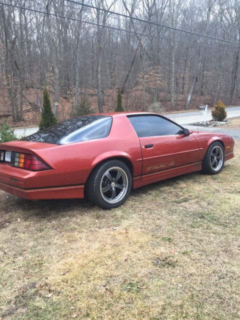 1988 Orange Chevrolet Camaro Coupe