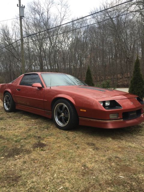 1988 Orange Chevrolet Camaro Coupe