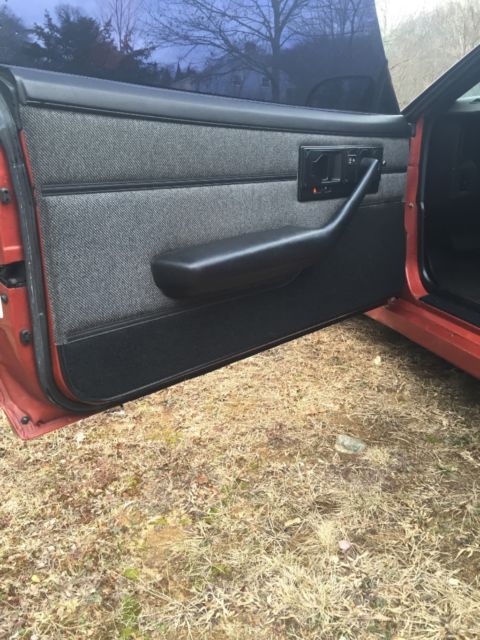 1988 Orange Chevrolet Camaro Coupe