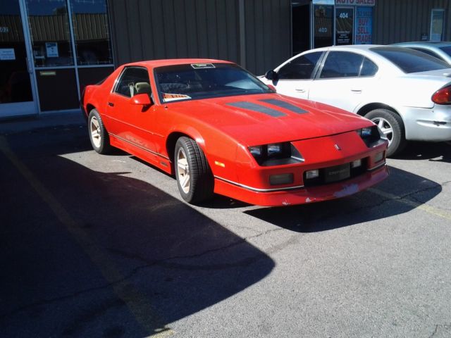 1989 Black Chevrolet Camaro Coupe
