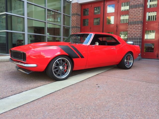 1968 Red Chevrolet Camaro