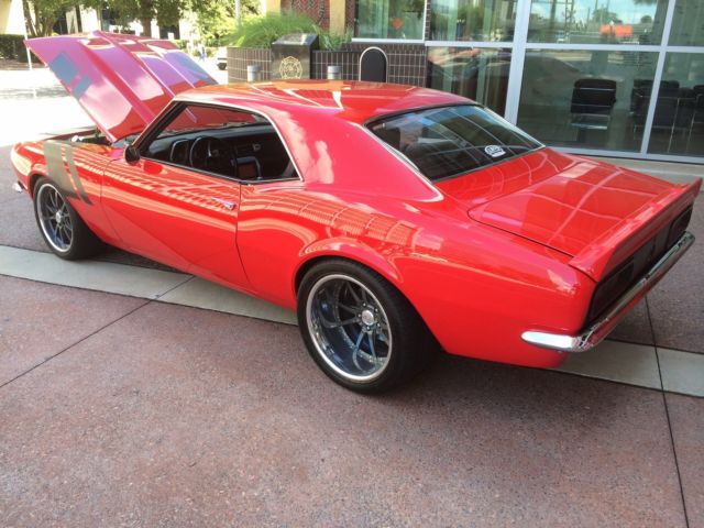 1968 Red Chevrolet Camaro