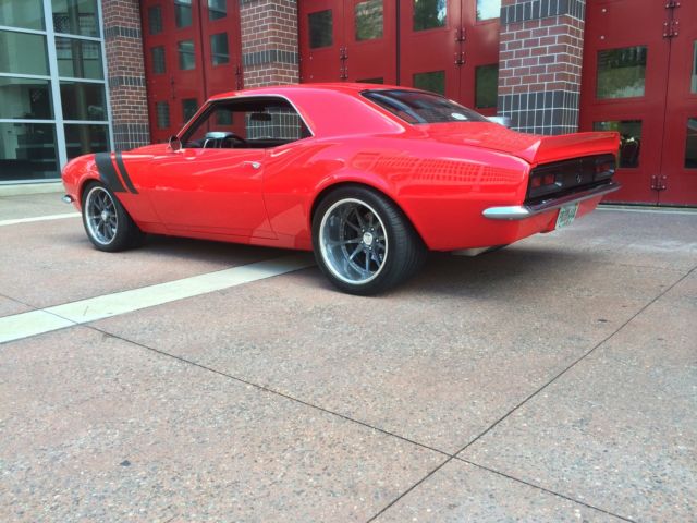 1968 Red Chevrolet Camaro
