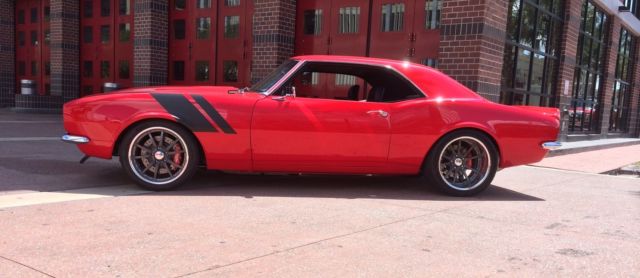 1968 Red Chevrolet Camaro