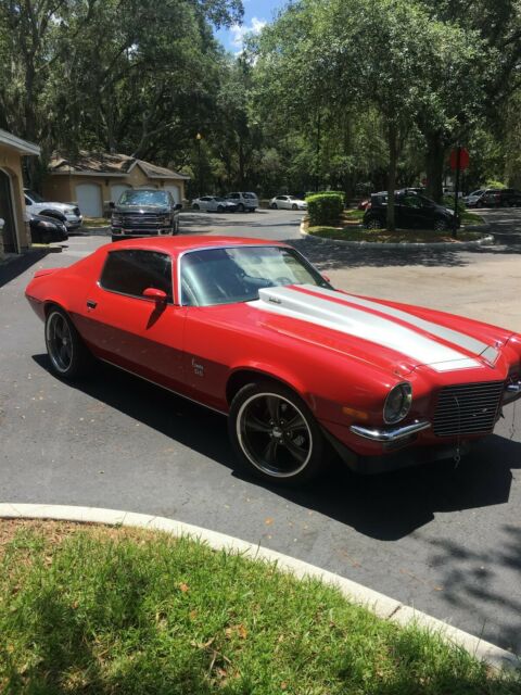 1973 Red Chevrolet Camaro Coupe