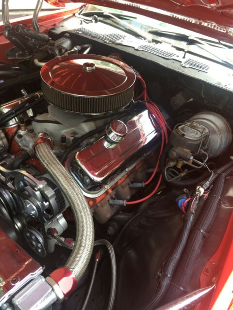 1973 Red Chevrolet Camaro Coupe