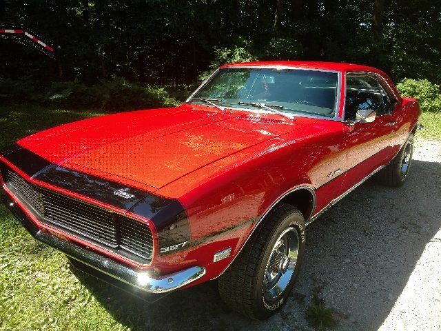 1968 Red Chevrolet Camaro