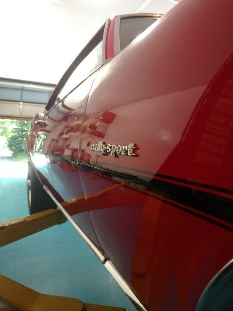 1968 Red Chevrolet Camaro
