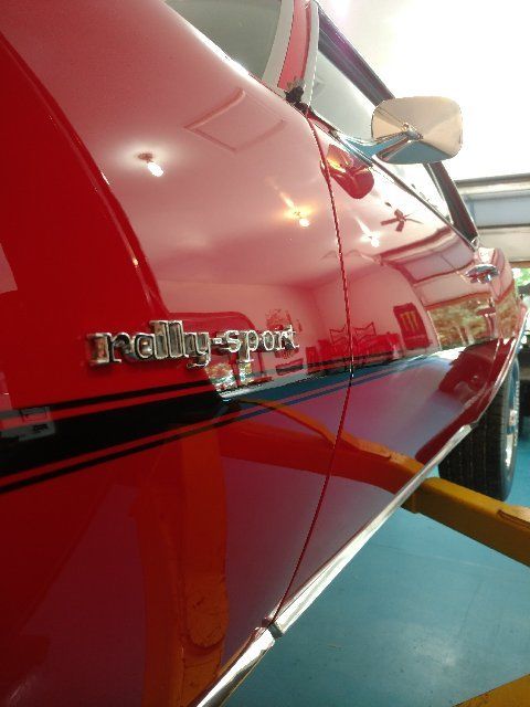 1968 Red Chevrolet Camaro