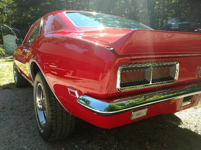 1968 Red Chevrolet Camaro