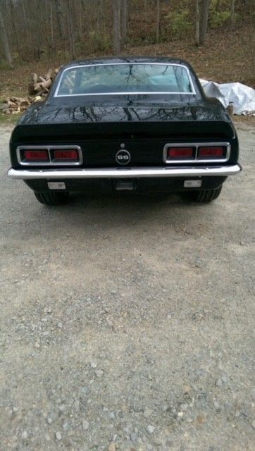 1968 Black Chevrolet Camaro