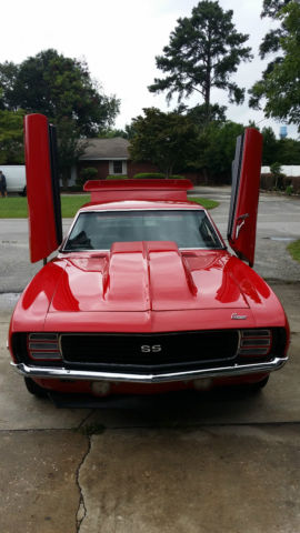 1969 Victory Red Chevrolet Camaro Coupe