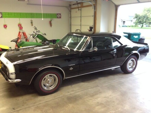 1967 Tuxedo black Chevrolet Camaro Coupe