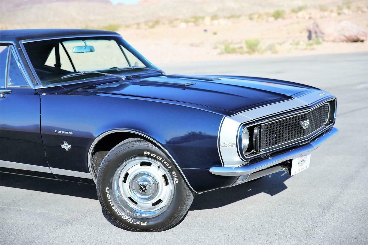 1967 Blue Chevrolet Camaro 2 Door