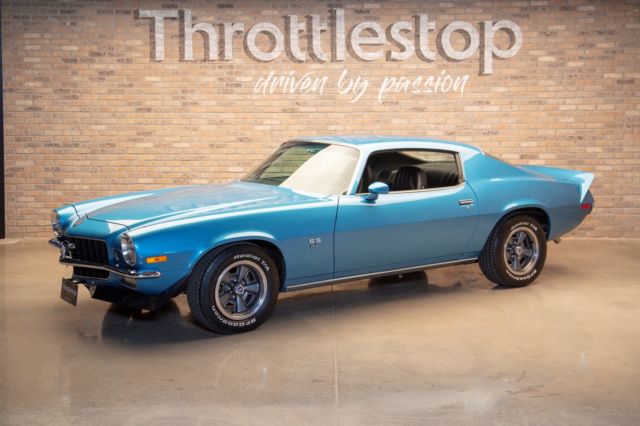 1971 Blue Chevrolet Camaro Coupe