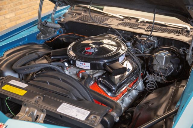 1971 Blue Chevrolet Camaro Coupe