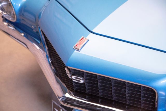 1971 Blue Chevrolet Camaro Coupe