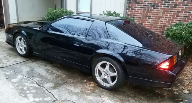 1986 Black Chevrolet Camaro Coupe