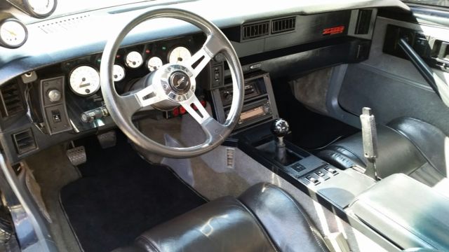 1986 Black Chevrolet Camaro Coupe