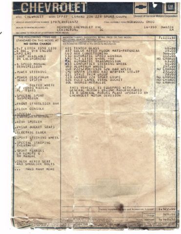 1980 Burgundy Chevrolet Camaro